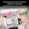CORSAIR Nautilus 240 Rs ArGB Chłodzenie procesora typu All-in-one cieczowe Biały