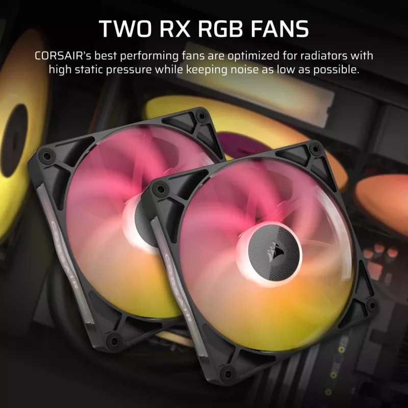 Chłodzenie CPU CORSAIR - Icue Link Titan 280 Rx RGB Aio chłodzenie cieczą