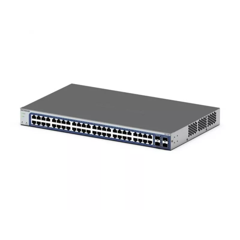 NETGEAR GS748Tv6 Zarządzalny Przełącznik L2/L3/L4 Gigabit Ethernet (10/100/1000) Czarny, Szary