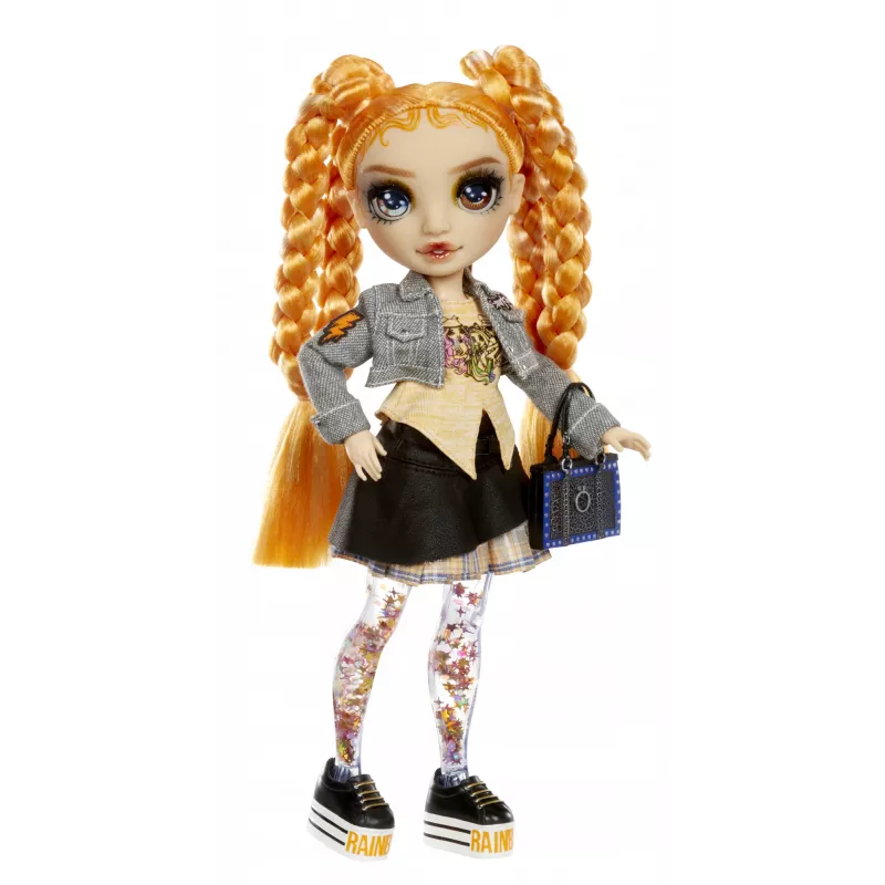 Rainbow High Sparkle & Shine Fashion Dolls – Clementine (Pomarańczowa)