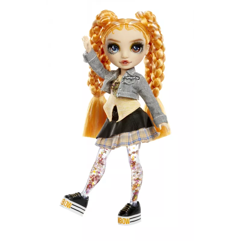 Rainbow High Sparkle & Shine Fashion Dolls – Clementine (Pomarańczowa)