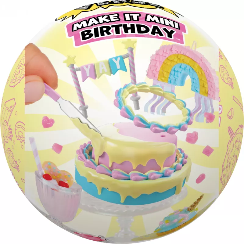 Miniverse Make It Mini Birthday, 8 lat, Wielokolorowy, Plastik, Żywica
