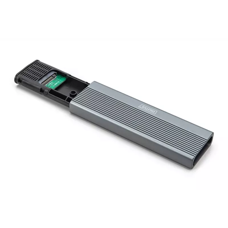 DIGITUS obudowa na dysk twardy USB - NVMe 10Gbps USB3.1 Gen2 aluminiowa beznarzędziowa