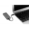 DIGITUS zewnętrzna obudowa na dysk twardy USB - NVMe 20Gbps USB3.2 Gen 2x2 aluminiowa bez użycia narzędzi