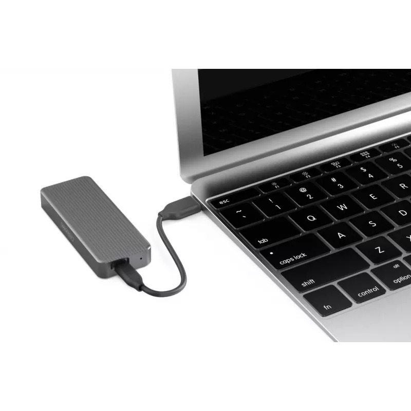 DIGITUS zewnętrzna obudowa na dysk twardy USB - NVMe 20Gbps USB3.2 Gen 2x2 aluminiowa bez użycia narzędzi