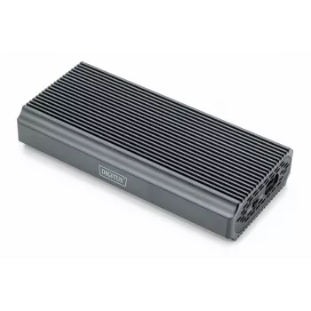 Obudowa Digitus USB M.2 na dysk SSD zewnętrzny NVMe 40 Gb/s USB 4.0 aluminiowa bez użycia narzędzi DA-71158