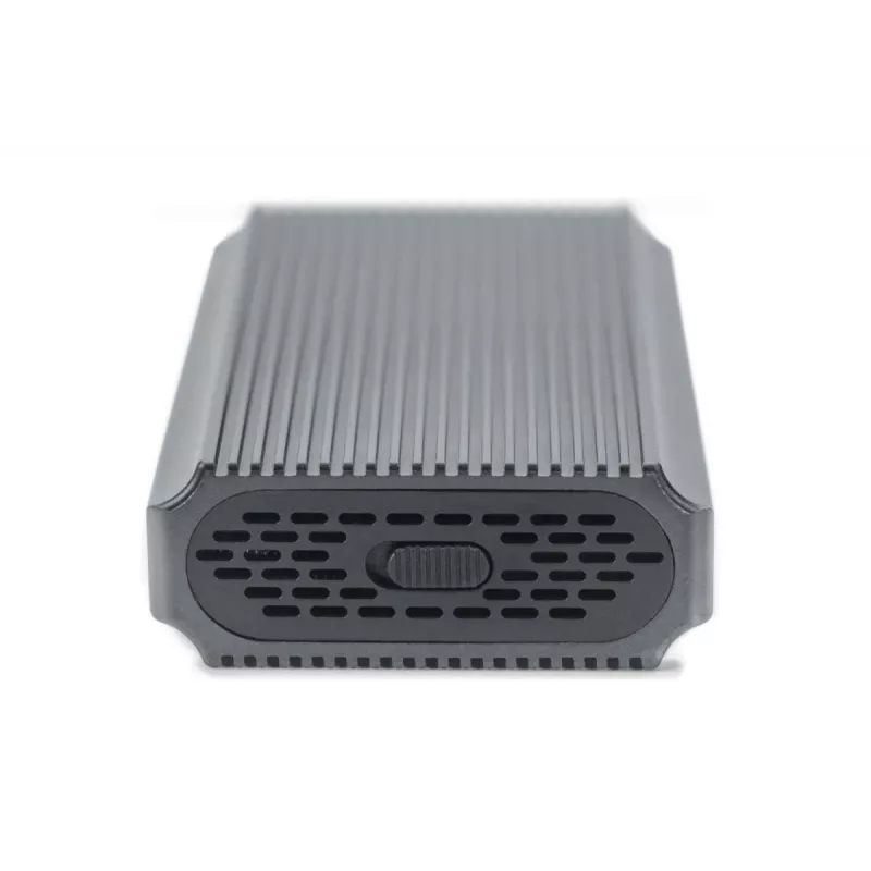 Obudowa Digitus USB M.2 na dysk SSD zewnętrzny NVMe 40 Gb/s USB 4.0 aluminiowa bez użycia narzędzi DA-71158