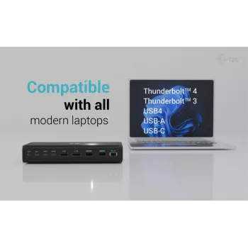 i-tec Universal 6x 4K/60Hz Stacja dokująca Display + Power Delivery 140W