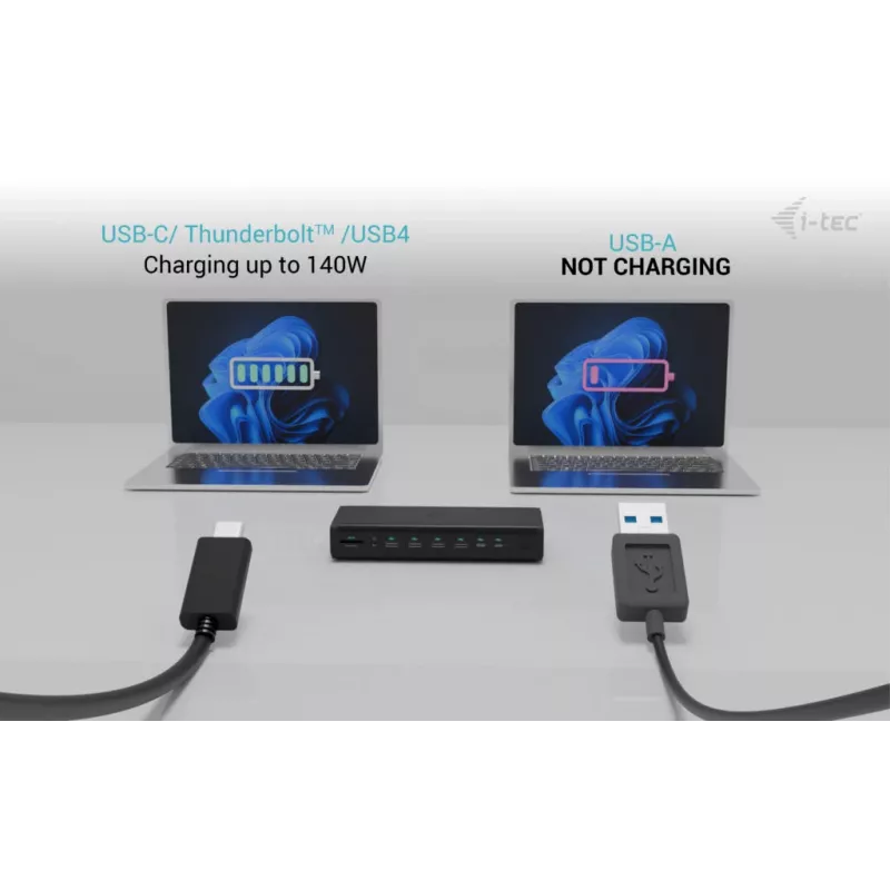 i-tec Universal 6x 4K/60Hz Stacja dokująca Display + Power Delivery 140W