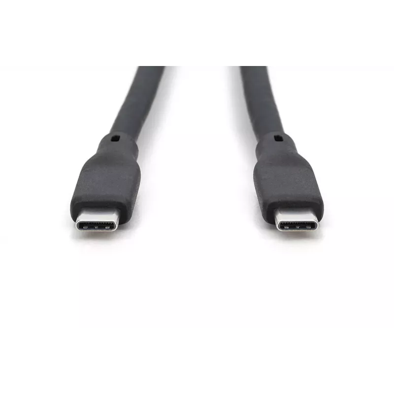 Kabel USB silikonowy Digitus USB 20 Gbps 2 m czarny