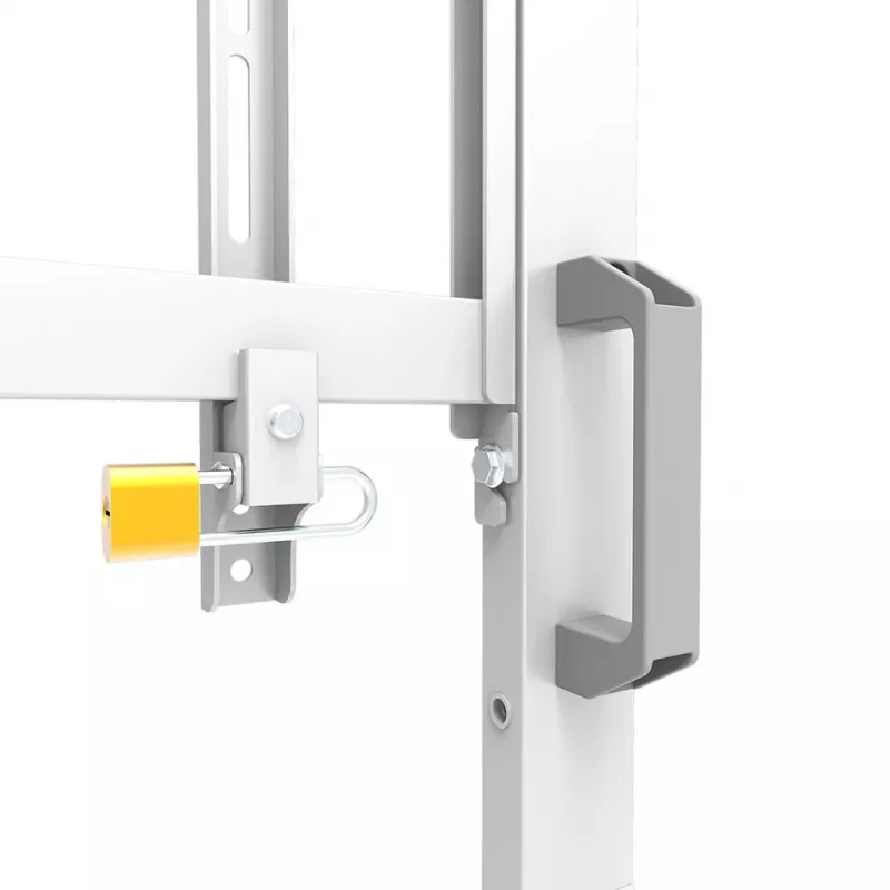 Neomounts FL50-575WH1 wózek TV 65-115 cali - szybki montaż - TÜV