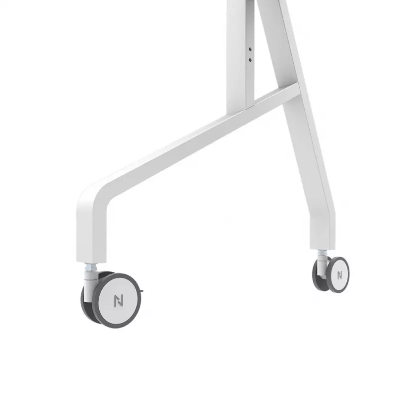 Neomounts FL50-575WH1 wózek TV 65-115 cali - szybki montaż - TÜV