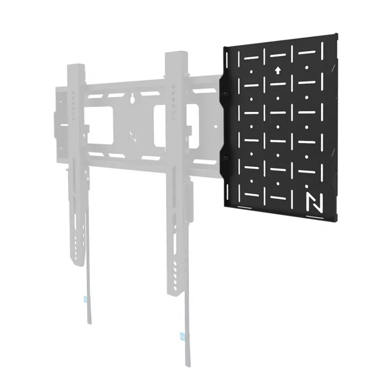 Neomounts AWL05-750BL AV hardware rack - uniwersalny, stojak AV, ścienny, 10 kg, czarny, stal, 204 mm