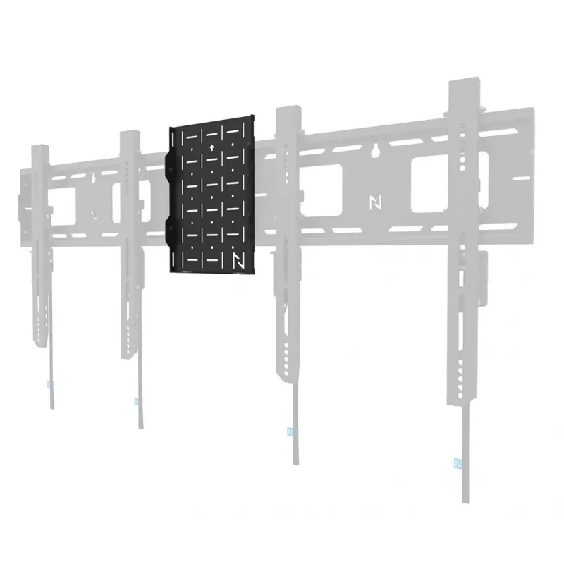Neomounts AWL05-750BL AV hardware rack - uniwersalny, stojak AV, ścienny, 10 kg, czarny, stal, 204 mm