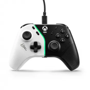 Thrustmaster H.E.A.R.T. Czarny, biały USB Gamepad PC, Xbox One, Xbox One S, Xbox One X