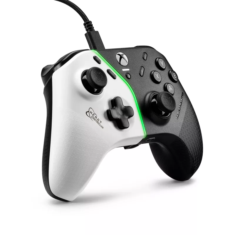 Thrustmaster H.E.A.R.T. Czarny, biały USB Gamepad PC, Xbox One, Xbox One S, Xbox One X
