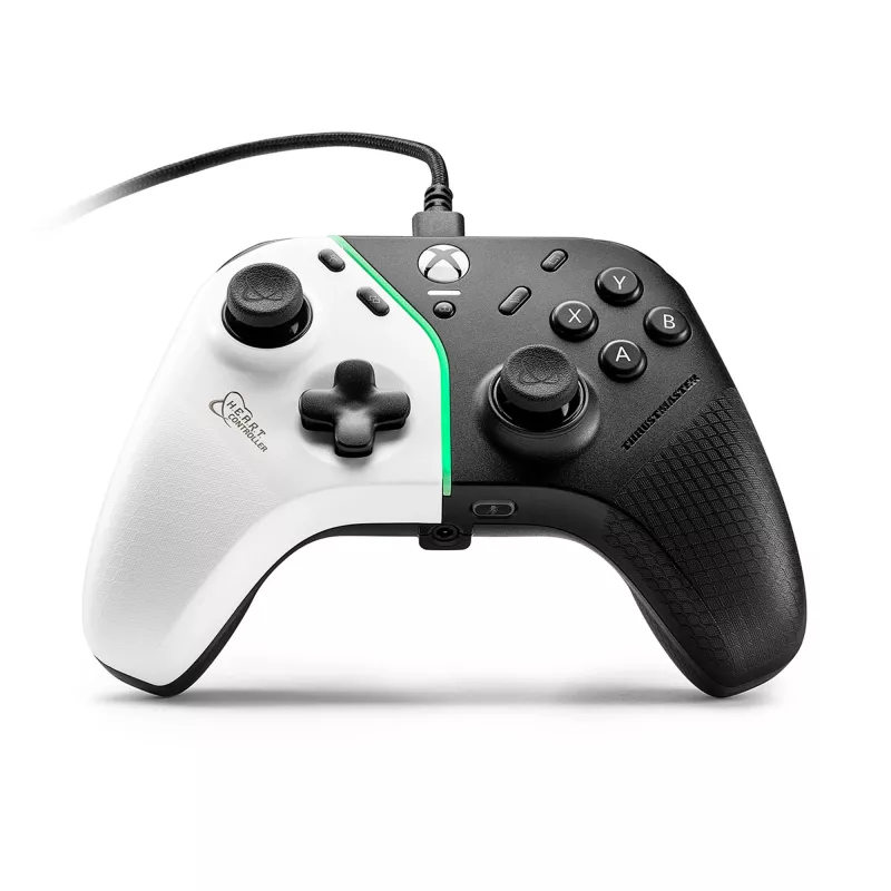 Thrustmaster H.E.A.R.T. Czarny, biały USB Gamepad PC, Xbox One, Xbox One S, Xbox One X