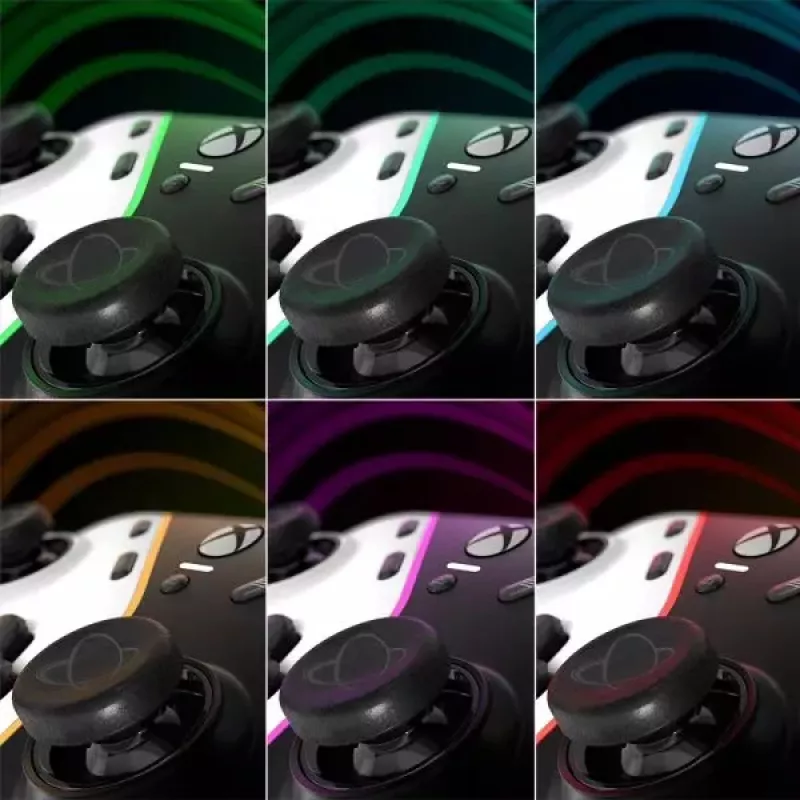 Thrustmaster H.E.A.R.T. Czarny, biały USB Gamepad PC, Xbox One, Xbox One S, Xbox One X