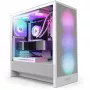Obudowa NZXT H7 Flow 2024 RGB Mid Tower Airflow ATX Biała