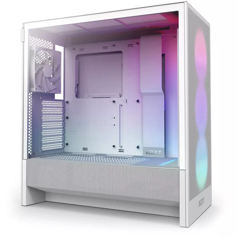Obudowa NZXT H7 Flow 2024 RGB Mid Tower Airflow ATX Biała