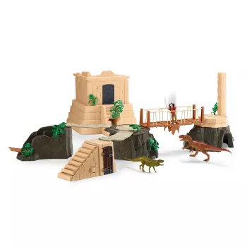 Zestaw Mega Schleich Conquest of the Dino Temple – akcja/przygoda, wielokolorowy
