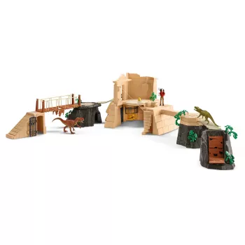 Zestaw Mega Schleich Conquest of the Dino Temple – akcja/przygoda, wielokolorowy