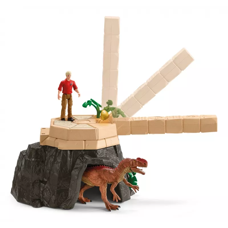 Zestaw Mega Schleich Conquest of the Dino Temple – akcja/przygoda, wielokolorowy