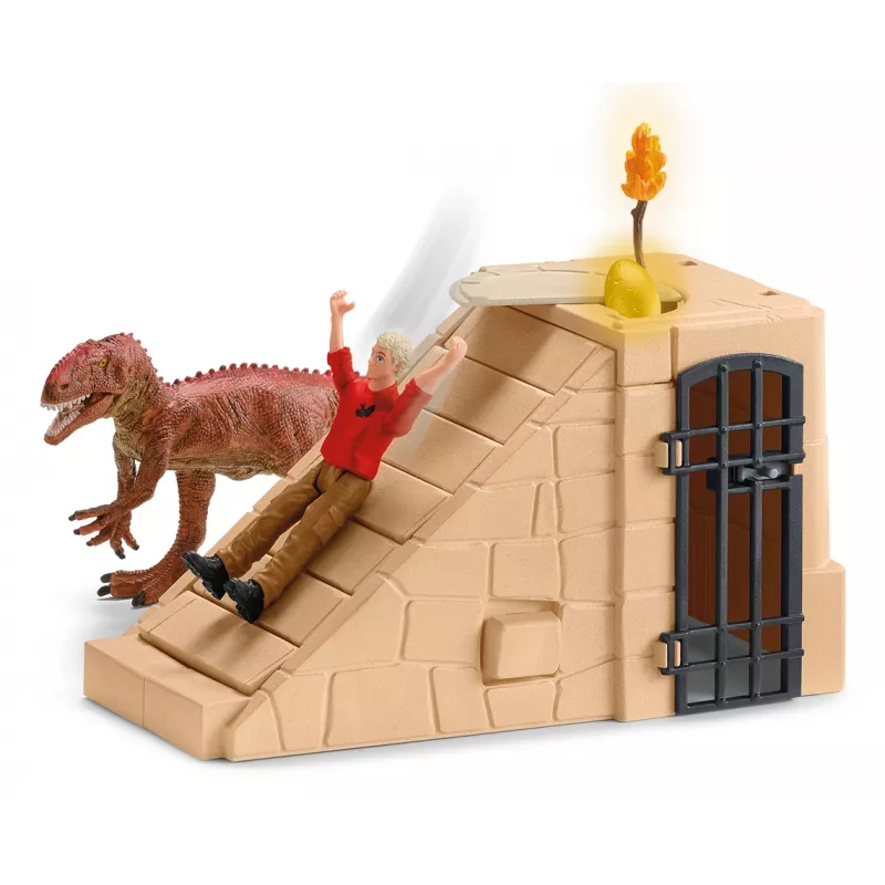 Zestaw Mega Schleich Conquest of the Dino Temple – akcja/przygoda, wielokolorowy