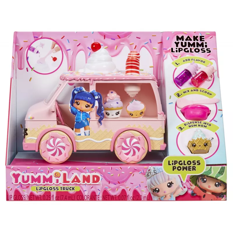 MGA Entertainment Yummiland Lipgloss Truck Przyczepa dla lalek