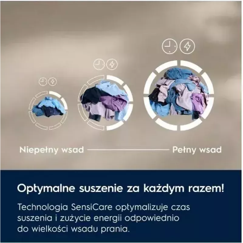Suszarka bębnowa Electrolux EW7DX385AP, pompa ciepła, 8 kg, A+++, biała, silnik inwerterowy, LED