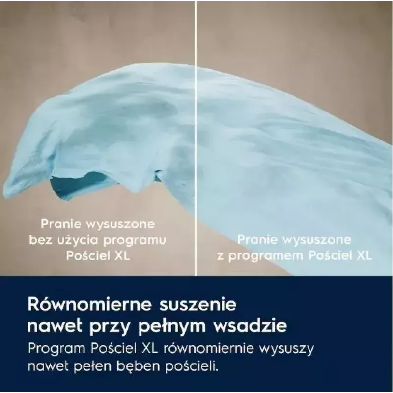 Suszarka bębnowa Electrolux EW7DX385AP, pompa ciepła, 8 kg, A+++, biała, silnik inwerterowy, LED