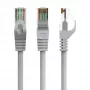 Kabel krosowy, GEMBIRD, PP6U-CU-7.5M, RJ45, Kat.6, 7,5 m, szary