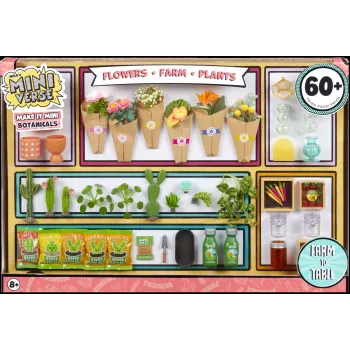 Miniverse - Make It Mini Botanicals, 8 lat, Wielokolorowy, Plastik