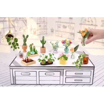 Miniverse - Make It Mini Botanicals, 8 lat, Wielokolorowy, Plastik