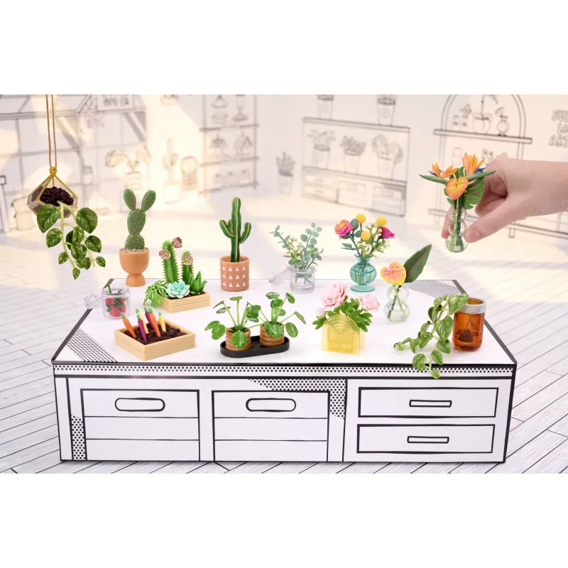 Miniverse - Make It Mini Botanicals, 8 lat, Wielokolorowy, Plastik