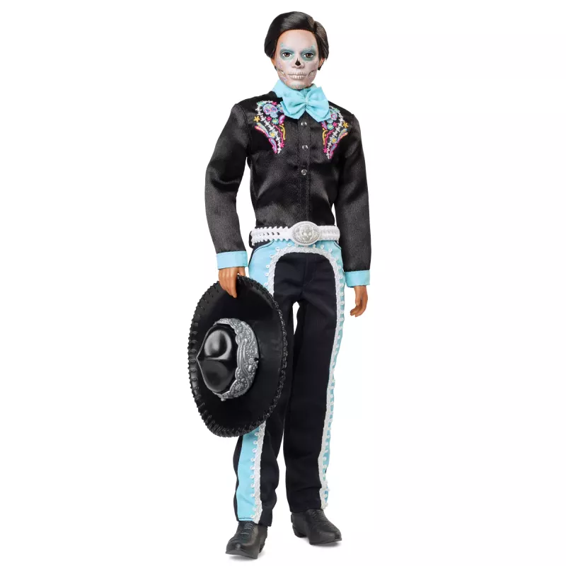 Lalka fashion Mattel Barbie Ken Dia de Muertos Wielokolorowa 3+