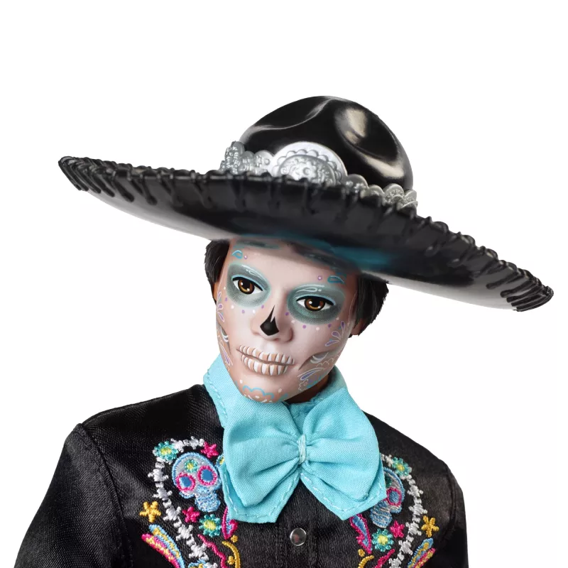 Lalka fashion Mattel Barbie Ken Dia de Muertos Wielokolorowa 3+