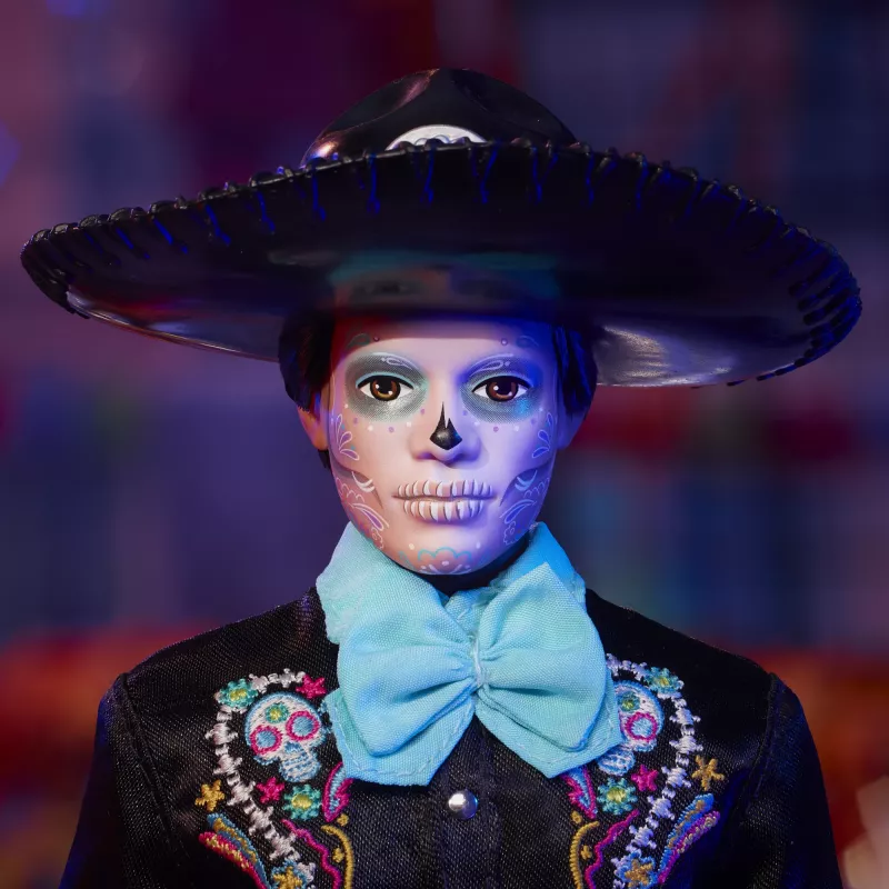 Lalka fashion Mattel Barbie Ken Dia de Muertos Wielokolorowa 3+