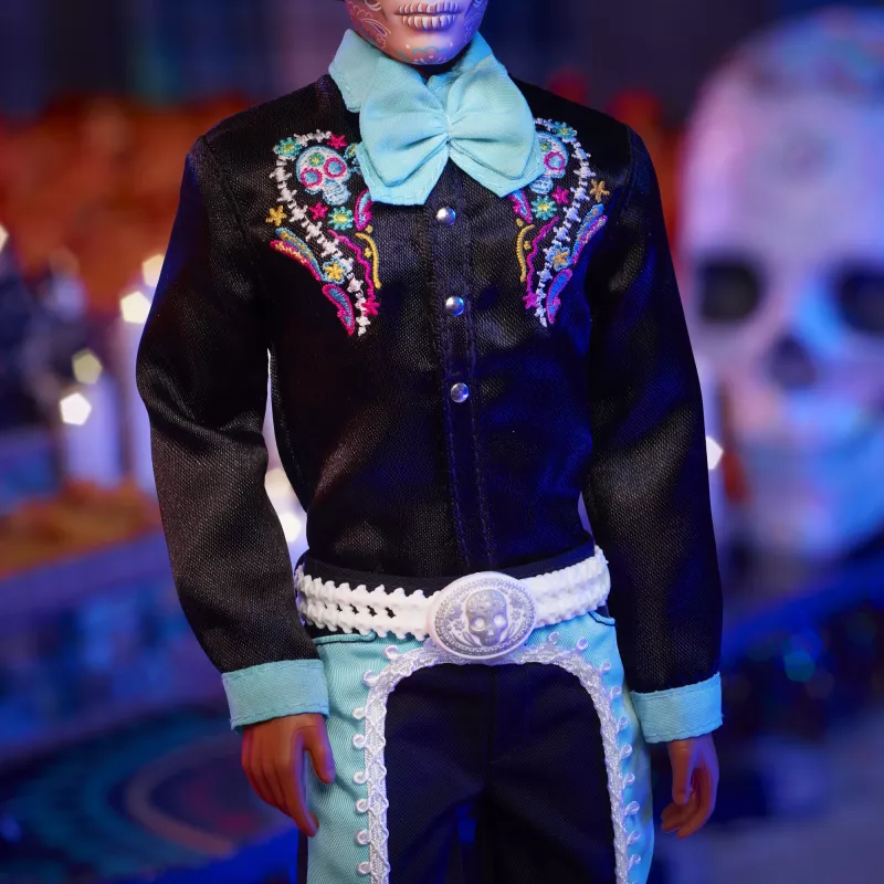 Lalka fashion Mattel Barbie Ken Dia de Muertos Wielokolorowa 3+