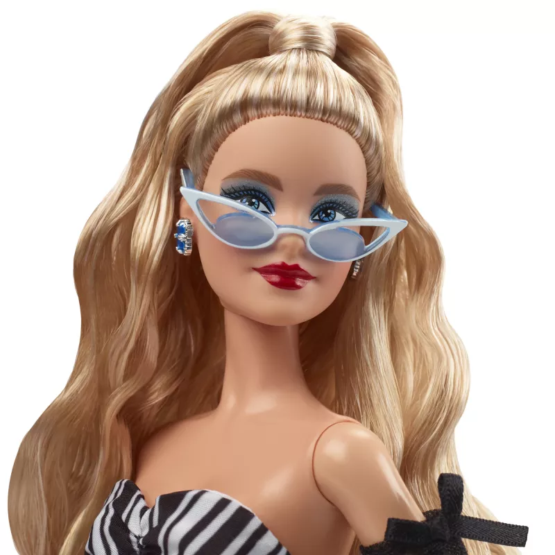 Barbie Signature 65TH niebieski Sapphire Anniversary lalka, lalka modowa, Kobieta, 6 lat(a), 330,2 mm, 370 g, Wielokolorowy