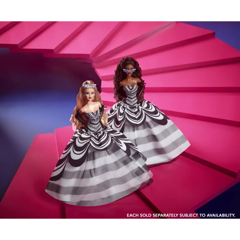 Barbie Signature 65TH niebieski Sapphire Anniversary lalka, lalka modowa, Kobieta, 6 lat(a), 330,2 mm, 370 g, Wielokolorowy