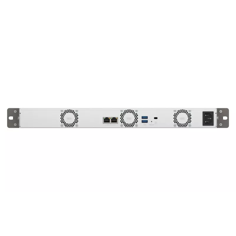QNAP TS-433eU NAS Rack (1U) Cortex-A Cortex-A55 4 GB 0 TB QNAP Turbo System Czarny
