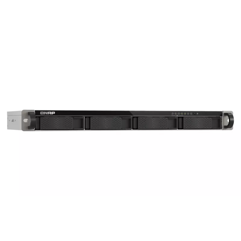 QNAP TS-433eU NAS Rack (1U) Cortex-A Cortex-A55 4 GB 0 TB QNAP Turbo System Czarny