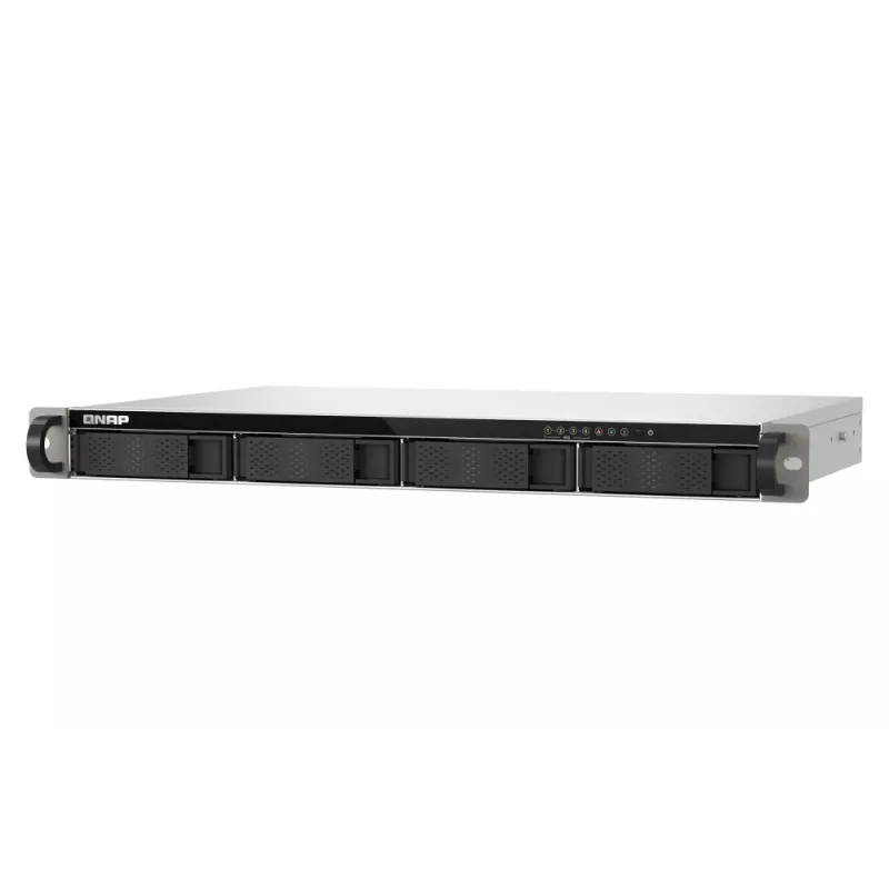 QNAP TS-433eU NAS Rack (1U) Cortex-A Cortex-A55 4 GB 0 TB QNAP Turbo System Czarny