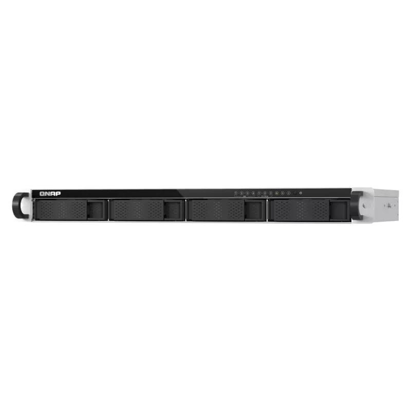 QNAP TS-h765eU NAS Rack (1U) Intel Atom® 8 GB DDR5 QuTS hero Czarny, Szary
