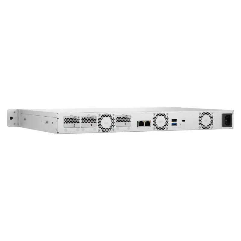 QNAP TS-h765eU NAS Rack (1U) Intel Atom® 8 GB DDR5 QuTS hero Czarny, Szary
