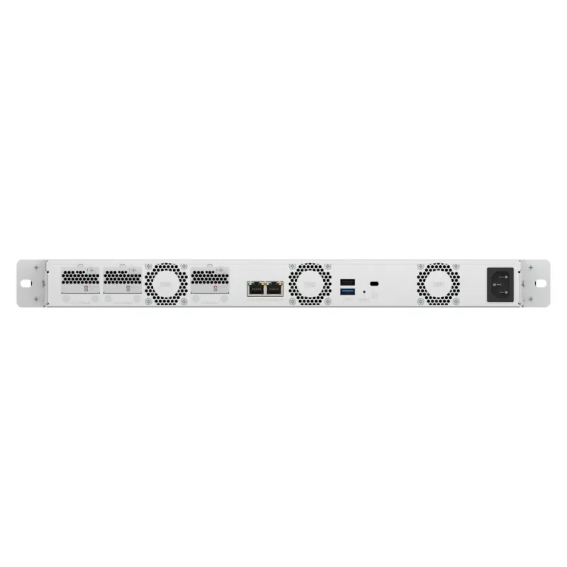 QNAP TS-h765eU NAS Rack (1U) Intel Atom® 8 GB DDR5 QuTS hero Czarny, Szary