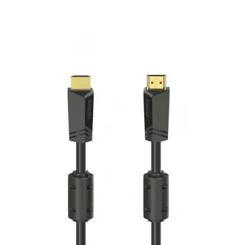 Hama High-speed HDMI kabel, Plug - Plug, 4K, Ethernet, Pozłacane, 10,0 m