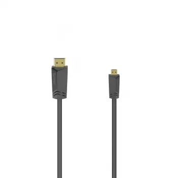 Hama 00205016 Kabel HDMI 1,5 m HDMI Typ A (Standard) HDMI Typ D (Micro) Czarny