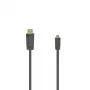 Hama 00205016 Kabel HDMI 1,5 m HDMI Typ A (Standard) HDMI Typ D (Micro) Czarny